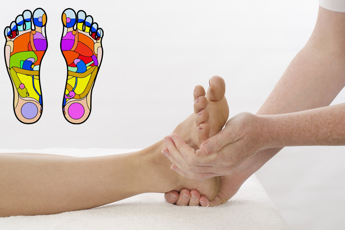 Fußreflexzonenmassage